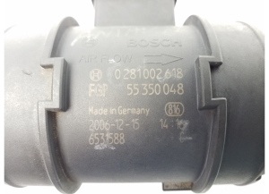 Opel Astra H (2004–2010) Luftmassenmesser 55350048 - 4