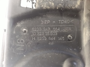 RENAULT Scenic (2009–2015) Luftfiltergehäuse 8200947664 - 4