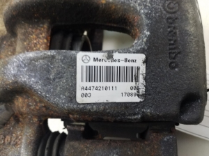 Mercedes Benz Vito 447 (2014–2026) Bremžu suports A4474210111 - 4