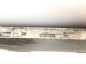 Opel Signum (2003–2008) A/C condenser 13106817 - 2
