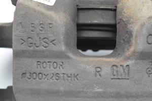 Opel Astra K (2015–2021) Eesmine pidurisadul 13362302 - 3