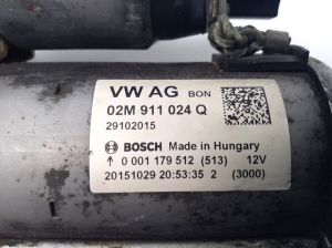 AUDI A3 8V (2012–2020) Starter 02M911024Q - 4