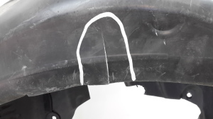 Mercedes Benz E-Class W211 (2002–2009) Rear wheel arch liner A2116901830 - 2