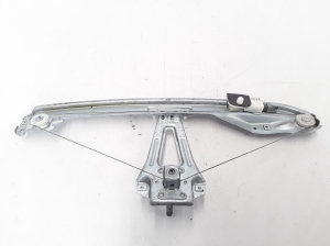 RENAULT Clio III (2005–2012) Rear side door window regulator 8200291154 - 2