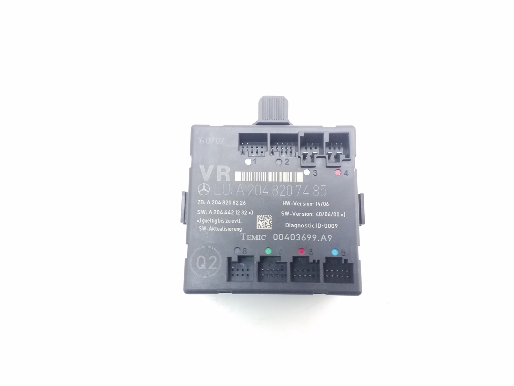 MERCEDES-BENZ C-Class W204/S204/C204 (2004-2015) Front Right Door Control Unit A2048207485 20997483