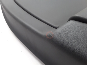  Upholstery of rear side doors 