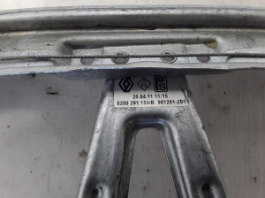 RENAULT Clio III (2005–2012) Rear side door window regulator 8200291155 - 2