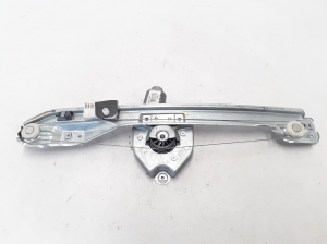 RENAULT Clio III (2005–2012) Rear side door window regulator 8200291153 - 3