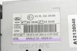 Ford Mondeo IV (2007–2015) Autoraadio 8S7T18C815AA - 2
