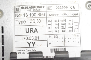 Opel Astra H (2004–2010) Radio (head unit) 13190856 - 3