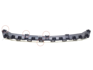 Mercedes Benz C-Class 204 (2007–2014) Front bumper inner frame A2048852765 - 2