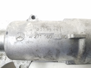 Mercedes Benz C-Class 204 (2007–2014) Õlifiltri korpus A2711801310 - 4