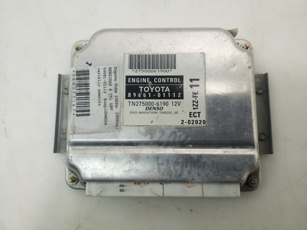 PONTIAC Vibe 1 generation (2002-2008) Engine Control Unit ECU 8966101112 21001480