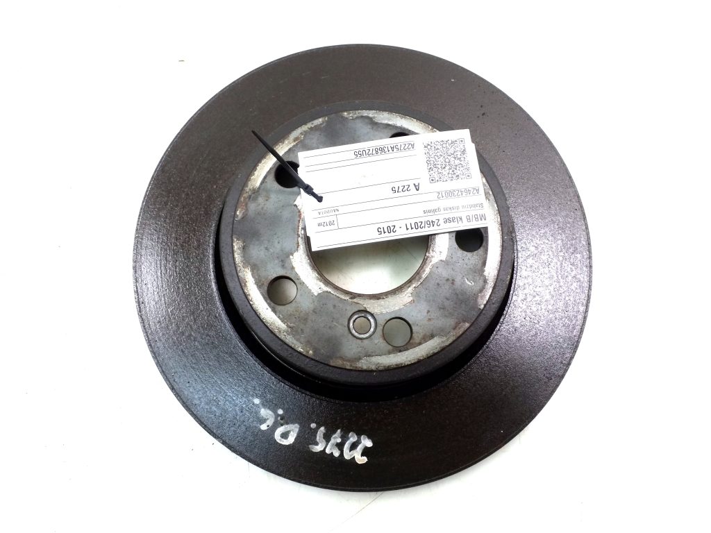 MERCEDES-BENZ B-Class W246 (2011-2020) Rear Right Brake Disc A2464230012 21001417