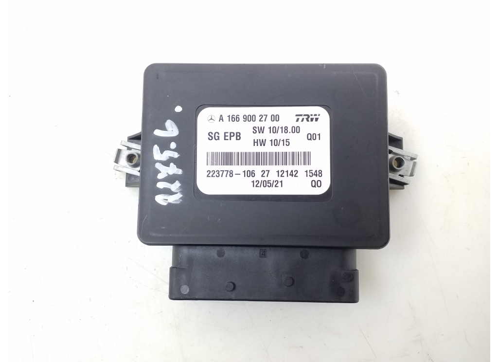 Used Mercedes Benz B-Class Electric handbrake control module A1669002700