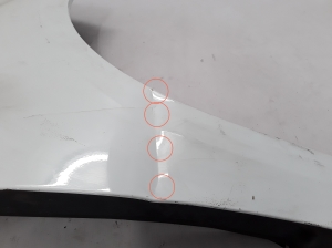 RENAULT Fluence (2009–2017) Front fender 631001150R - 2