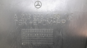 Mercedes Benz C-Class 203 (2000–2007) Rear wheel arch liner A2036980430 - 2