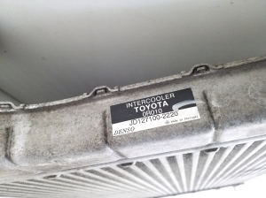 TOYOTA Corola Verso R1 (2004–2009) Vahejahuti radiaator 179400R010 - 2