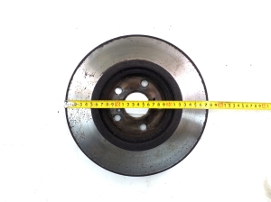 TOYOTA Urban Cruiser (2009–2017) Front brake disc 4351212710 - 3