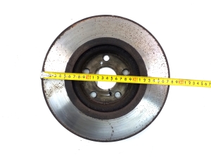 TOYOTA Urban Cruiser (2009–2017) Front brake disc 4351212710 - 3