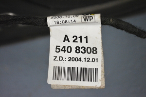 Mercedes Benz CLS-Class 219 (2004–2010) Rear side doors and their parts - 2