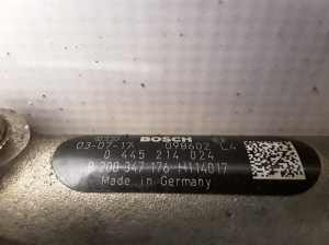 RENAULT Megane II (2002–2009) Kõrgsurve kütusetoru 8200347176 - 4