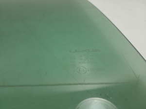 LEXUS GS (2011–2017) Aizmugurējo sānu durvju stikls 6511330830 - 2