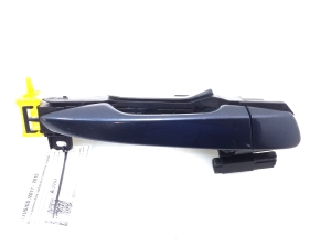 Rear side door exterior handle and its parts