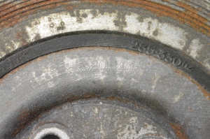 Opel Corsa D (2006–2014) Crankshaft pulley 55200498 - 2