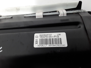 RENAULT Espace IV (2002–2014) Kaassõitja turvapadi armatuurlauas 8200646737 - 3