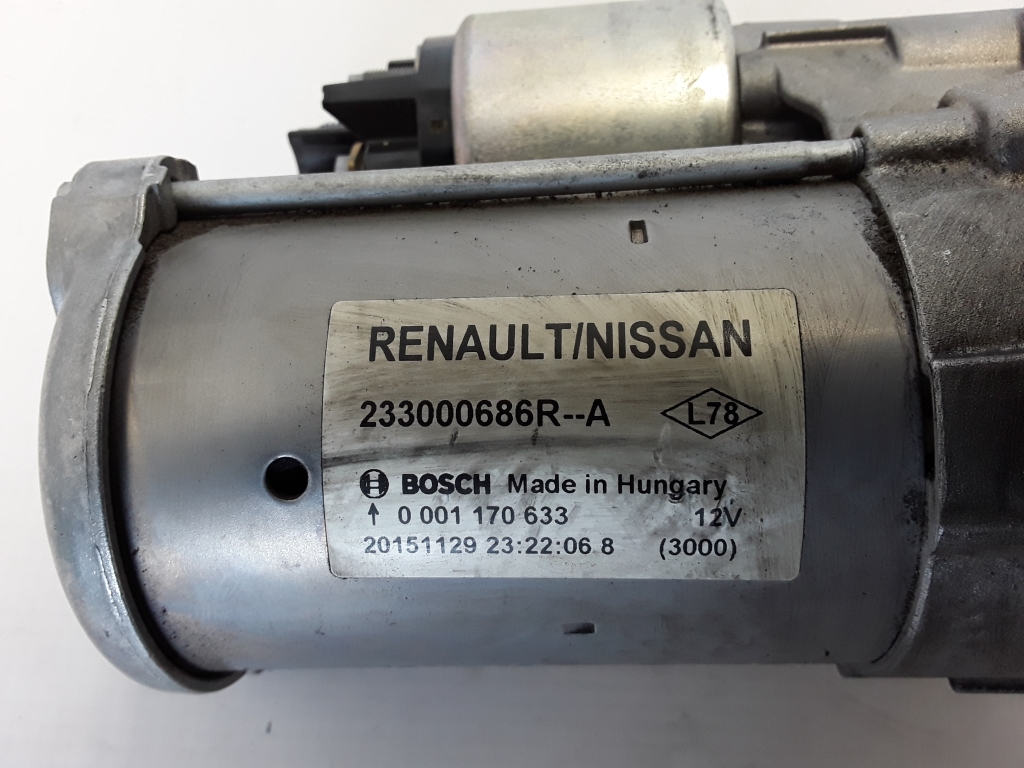 RENAULT Talisman 1 generation (2012-2024) Starter Motor 233000686R 22310770