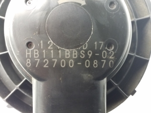 Mazda 3 (2009–2013) Heater blower motor 8727000870 - 4