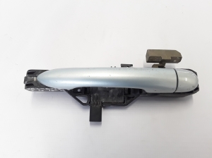 Rear side door exterior handle and its parts