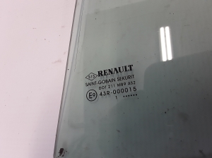 RENAULT Modus (2004–2012) Tagumise külgukse kolmnurkklaas 8200670130 - 2