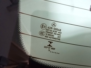 Mercedes Benz A-Class 176 (2012–2018) Trunk lid and its parts - 2