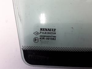 RENAULT Modus (2004–2012) Priekšējo durvju trīsstūra stikls 8200209951 - 2