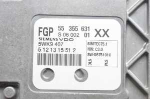 Opel Vectra C (2002–2008) Engine control unit 55355631 - 3