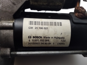 Opel Corsa E (2014–2018) Starter 25196021 - 2
