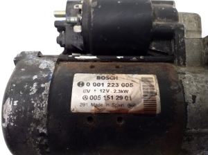 Mercedes Benz C-Class 203 (2000–2007) Starter 0051512901 - 2