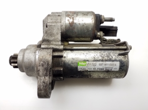 Skoda Fabia MK 2 (2007–2014) Anlasser 02T911023 - 2