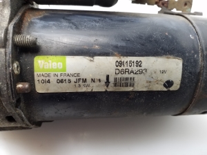 Opel Corsa D (2006–2014) Starter 09115192 - 3