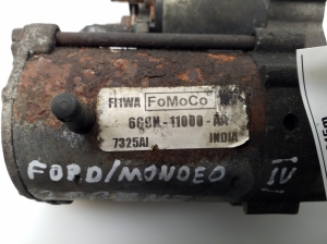 Ford Mondeo IV (2007–2015) Starter 6G9N11000AA - 2