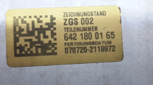Mercedes Benz CLS-Class 219 (2004–2010) Ölkühler A6421800165 - 3