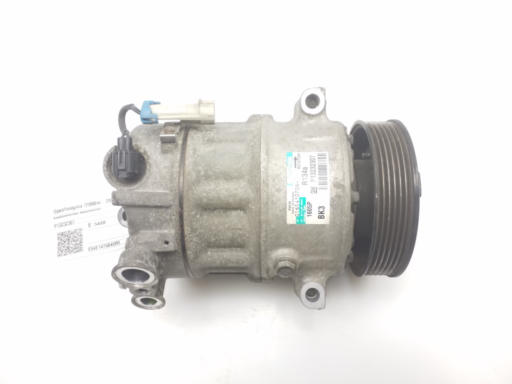 Used Opel Insignia Air conditioner compressor P13232307