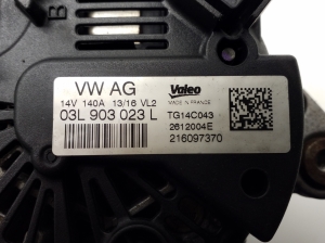 AUDI A4 B9 (2015–2026) Generaator 03L903023L - 2