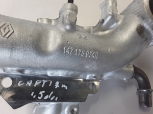 RENAULT Captur (2013–2019) EGR-klapi toru 147173974R - 2
