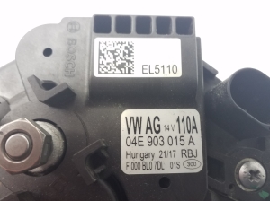 Volkswagen Golf VII (2012–2026) Lichtmaschine 04E903015A - 2