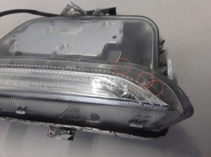  Front bumper fog lamp 