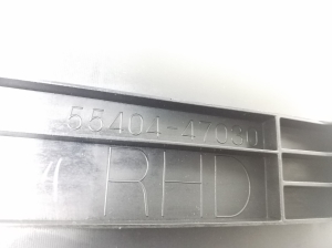 TOYOTA PRIUS Plius V W40 (2011–2018) Instrument cluster trim 5540447030 - 3