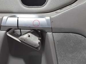 VOLVO XC90 (2002–2014) Tagumise küljeukse polster 39995390 - 3
